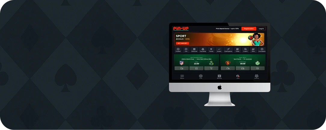 +120% bonus on Pin Up Bet deposit